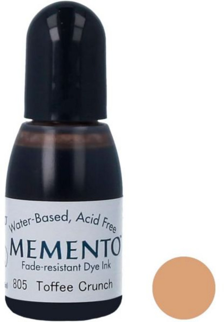 아트용 잉크 일러스트 만년필 츠키네코 메멘토 페이드 저항성 수성 염료 인커 1/2 플루이드 온스 청록색, Toffee Crunch