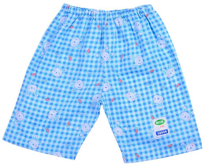 국산 10대 남학생 주니어 홈웨어 바지 7부 8부 여름 파자마 잠옷 유치원 깔끔디자인 남아