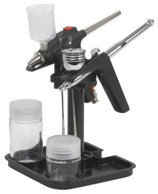 타미야 스프레이워크 에어브러시 스탠드 2 74539, 1개