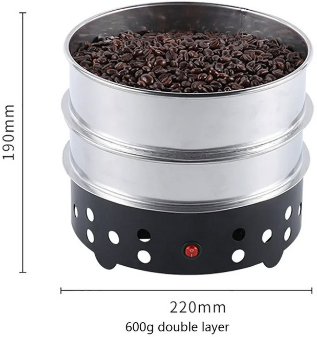가정용 커피 원두 냉각 라디에이터 필터 전기 쿨러 220V 110V 45W 600G 350G AY698, 600G 110V