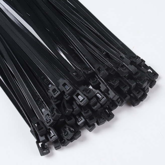 드랙스툴 케이블타이 재사용 릴리저블 타이 재활용 200 300 mm 블랙, 4.8*200mm, 1개