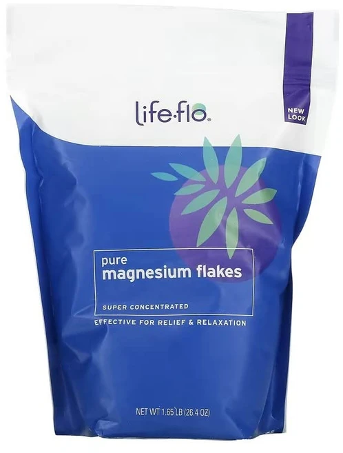 [병행 수입품] LIFE-FLO 1.65 (26.4 순수 마그네슘 플레이크 염화 마그네슘, 1개 - 쿠팡