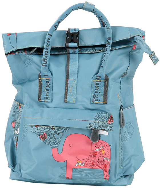 미니걸 EB20175 코끼리 사각백팩