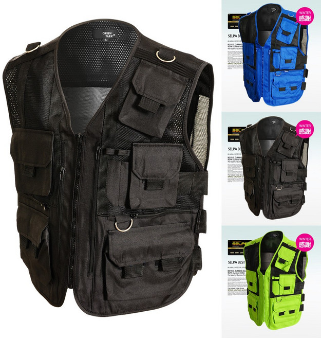 셀파 남성용 전술조끼 SCVW-6002