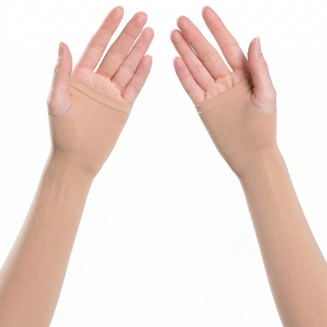 타이트엔드 스킨 쿨토시 골프용 자외선차단 스타킹 팔토시, 3개