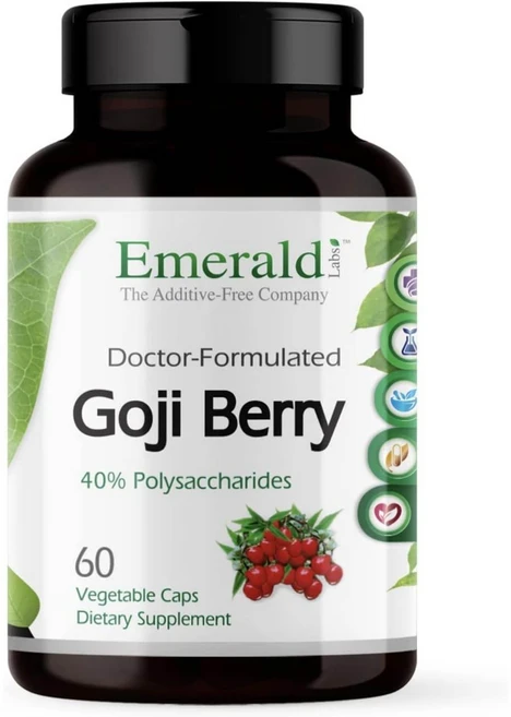 Emerald Labs 기구자 식물성 60캡슐, 1개 - 쿠팡