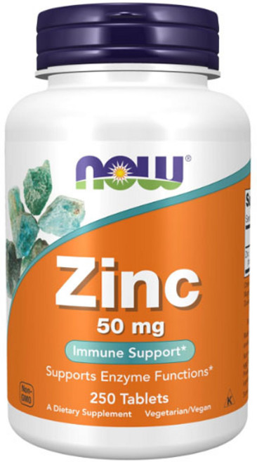 나우푸드 아연 50mg, 250정, 1개