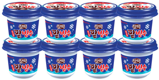 롯데 일품 팥빙수 240ml x 8개