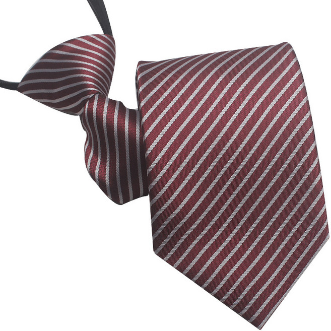 보우쌘 남성용 고급 슬림 자동 지퍼 넥타이 모음 51종 8cm