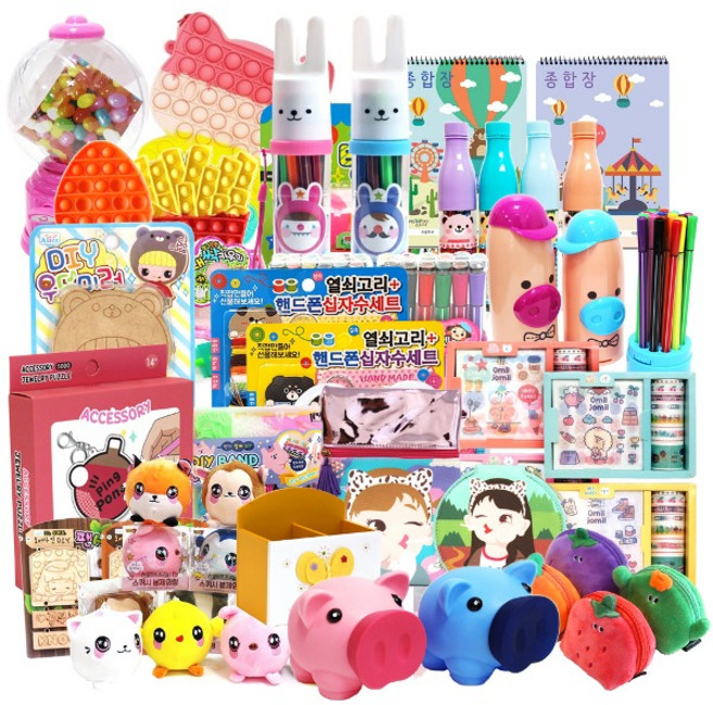 9900 5월 가정의달 선물용 럭키박스 어린이집선물, 1개