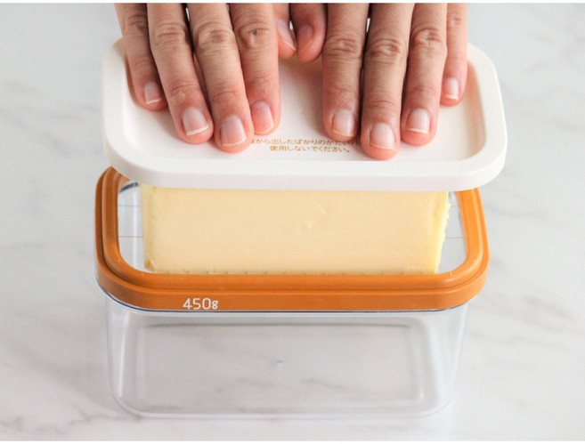AKEBONO 아케보노 버터 치즈 커팅기 보관함, 1개