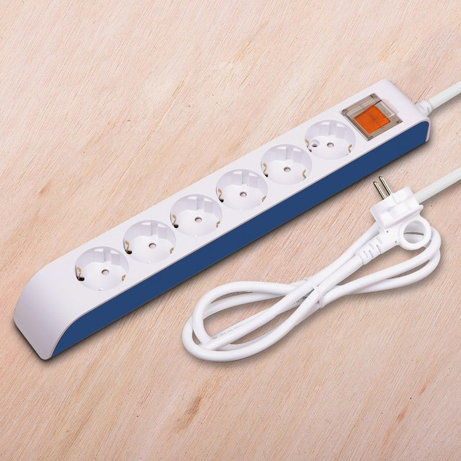멀티탭 멀티콘센트 하이탭 일반멀티탭 6구, 1.5M, 1개