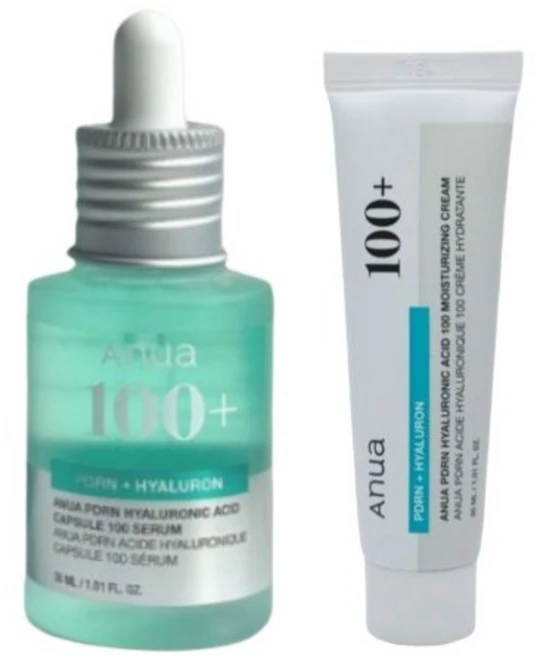 아누아 피디알엔 PDRN 히알루론산 세럼크림세트 수분광채 피부 컨디션케어, 2개, 30ml - 쿠팡