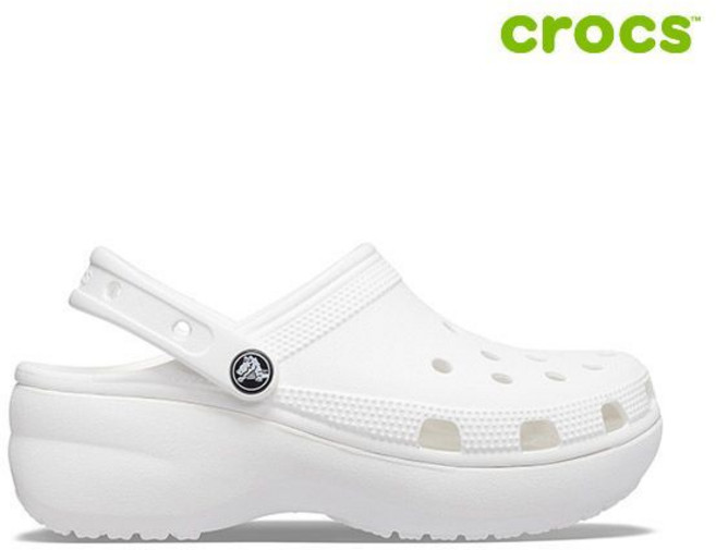 crocs 卡駱馳 經典厚底克駱格洞洞鞋