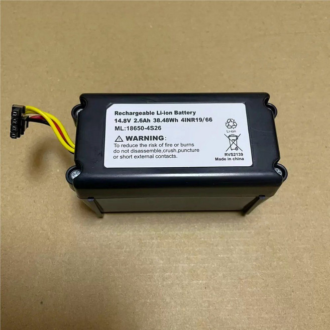 CECOTEC CONGA 1290 1390용 18650-4SM26 2600mah 배터리, [01] 옵션1, 1개