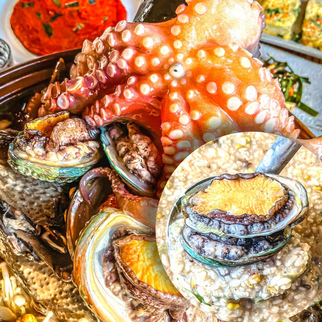 제주 발송 활오복탕 오골계 전복 문어 해신탕 삼계탕 4인분, 1kg, 1개