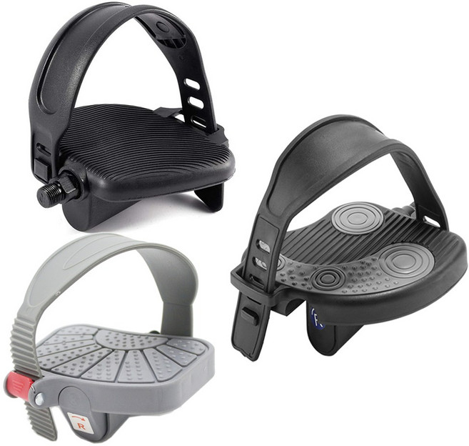 헬스자전거페달 패달 실내자전거페달 발이편한 NB 헬스싸이클 14mm 12mm, C타입14mm페달