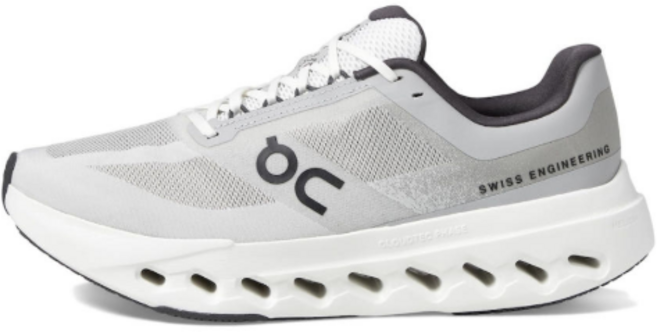 온러닝 러너 러닝화 남성 Cloudsurfer Next 남녀공용 (증정품 수납백), Next Glacier White, 285