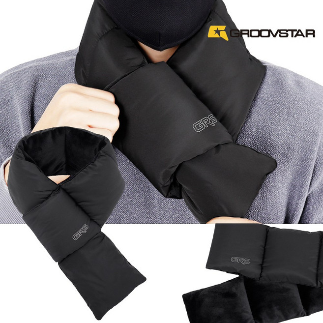 그루브스타 세이드 패딩 목도리 머플러