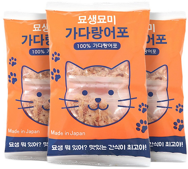 [휴먼그레이드] 묘생묘미 가다랑어포 10g 가쓰오부시 전연령 고양이 토핑 간식 (유통기한 26.09.04), 3개