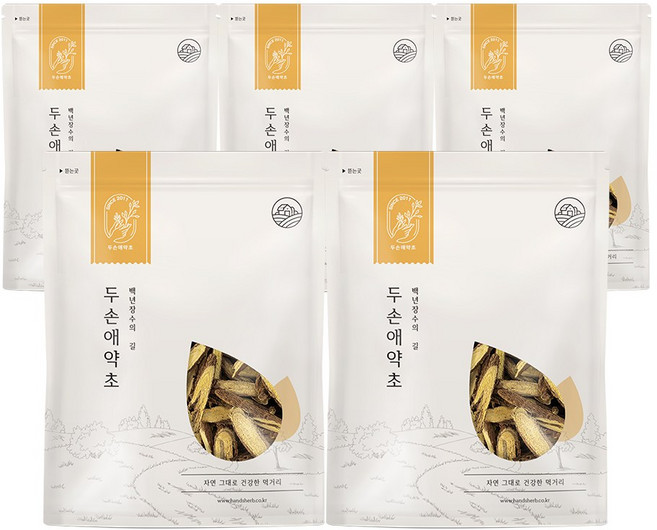 두손애약초 우즈베키스탄 수입 감초 뿌리 감초차 300g, 5개