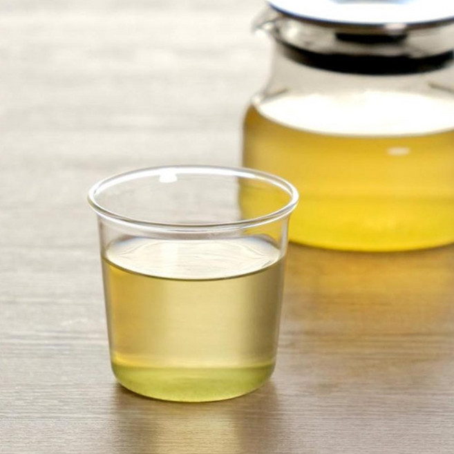 킨토 캐스트 그린티 글라스 180ml 내열유리, 클리어, 2개