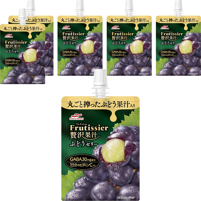 丸ハニチロ Fruitsier 奢華果汁葡萄軟糖 袋裝, 6個