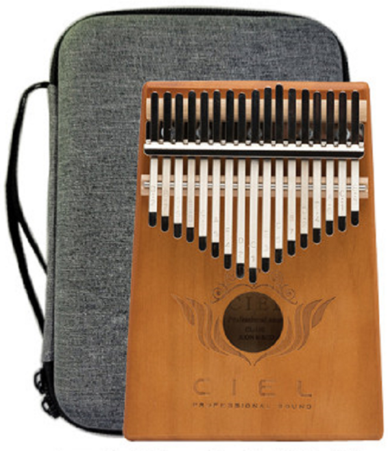 씨엘칼림바200 국내조립생산 마호가니17음 하드케이스포함, CL200, 1개