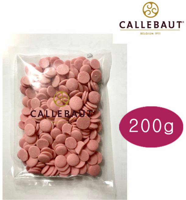 칼리바우트 딸기 커버처 초콜릿 깔리바우트 깔레 커버추어 커버춰 벨기에초콜릿, 1개, 200g