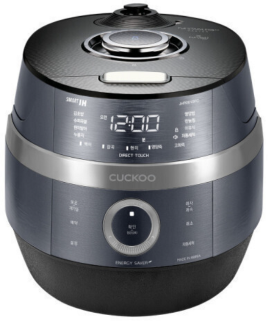 본사직영) 쿠쿠 6인용 IH압력밥솥 CRP-JHR0610FC, 캐비어 블루