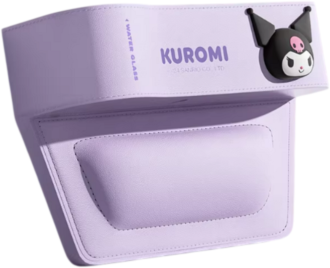 (원시인) 산리오 쿠로미 시나모롤 멜로디 자동차 시트 틈새 수납함 운전석/조수석 수납 정리함 캐릭터 수납함 자동차틈새수납 차량틈새수납 자동차 시트 틈새 수납함 사이드포켓, 마이멜로디 [운전석용]