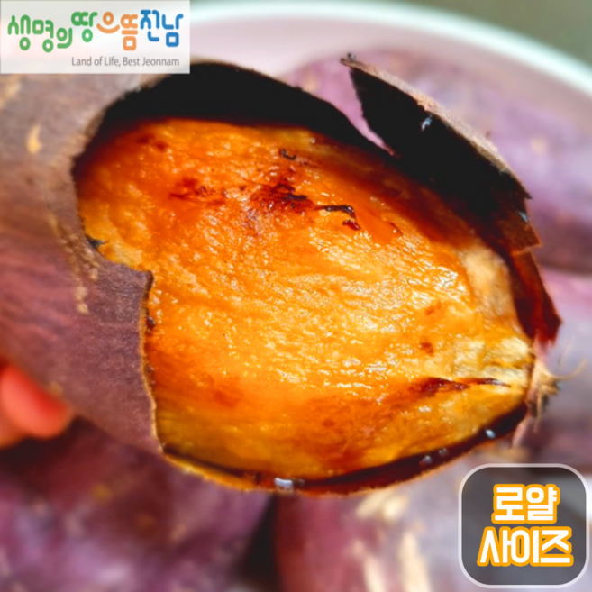 [헐? 30브릭스] 호풍미 고구마 로얄과 호박고구마, 1개, 2kg