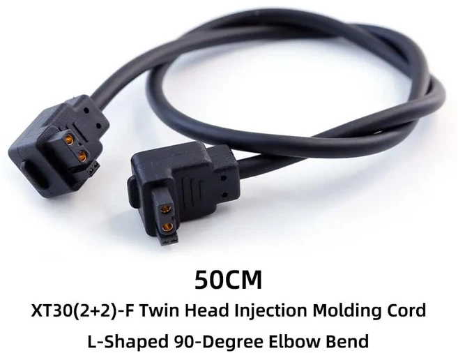 1PCS XT30(2+2) F 사출 성형 라인 스트레이트 헤드 L Xiaomi 서보 모터 3D 프린터 케이블 50CM, 08 Package C