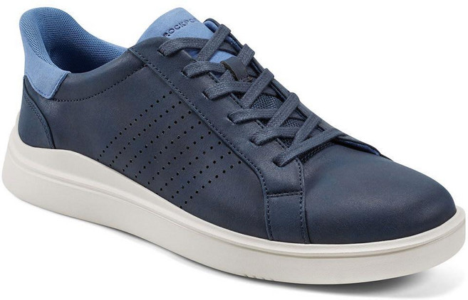 [미국수입정품] Rockport 남성용 Tristen Step 액티베이티드 레이스업 스니커즈 회색. 8 227910