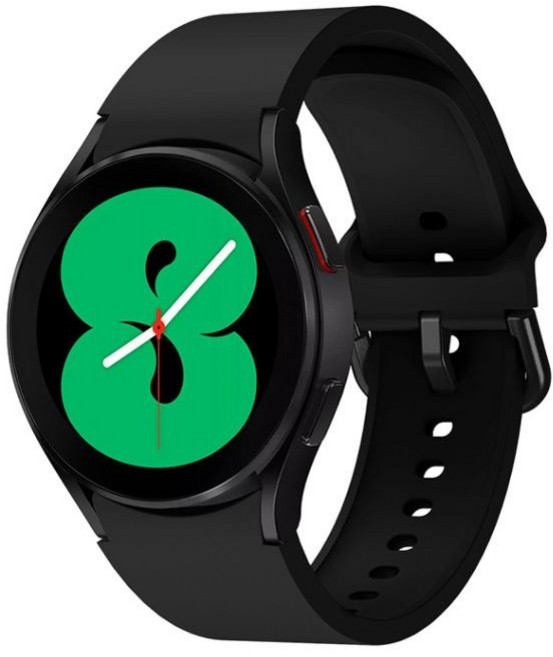 뮤지오 갤럭시워치 4/5 호환 실리콘 스포츠 스트랩, 블랙