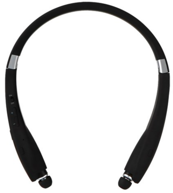 액센 넥밴드 블루투스 이어폰, N920 (블랙/KC인증), 블랙