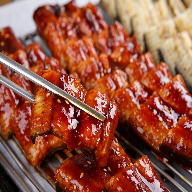 통영 손질 바다장어 붕장어 아나고 양념 초벌 구이, 초벌장어구이(2미)(소스별도동봉), 1개