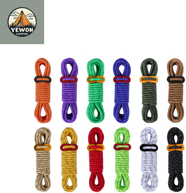 예원캠핑 반사 텐트 스트링 로프 타프 줄, 5번