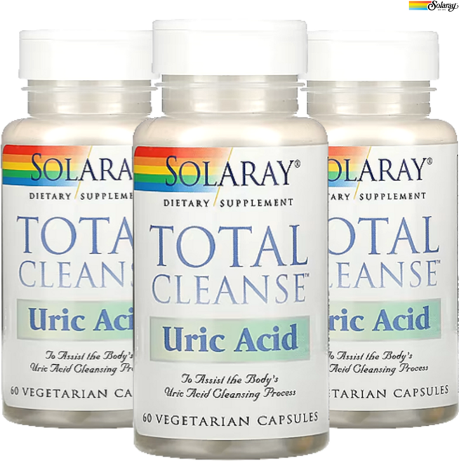 솔라레이 요산 베지 캡슐 토탈 클렌즈, 60정, 3개