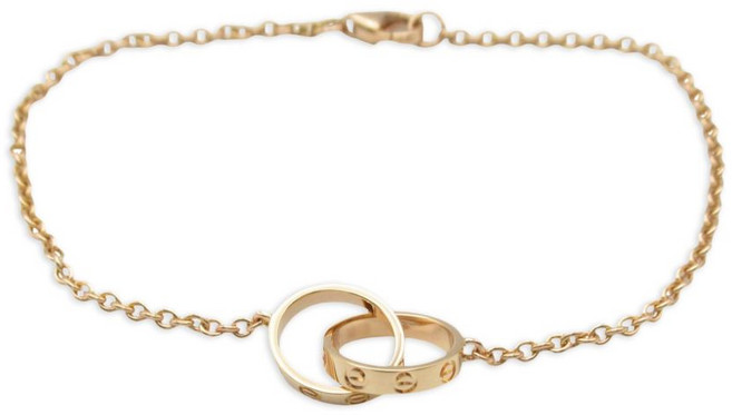 까르띠에 중고 2010's 베이비 러브 18K 로즈 골드 브레이슬릿