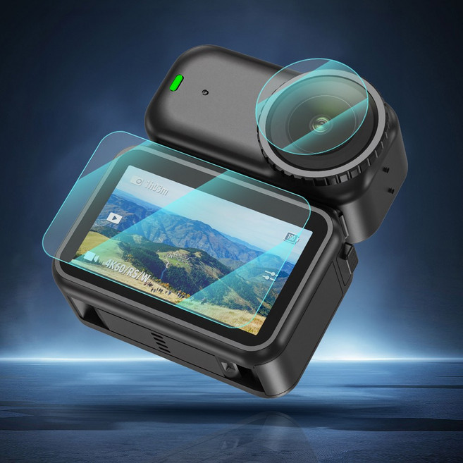 [Flymile] DJI Osmo Nano 액정 + 렌즈 필름 세트 / 오즈모 나노 스크린 보호 악세사리, 1세트, 기본