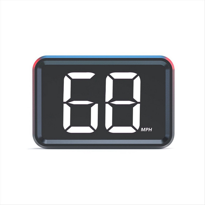 GPS HUD 자동차 전자 장치 자동차 오토바이 HD LED 액세서리 용 디지털 속도, MPH, 그림처럼