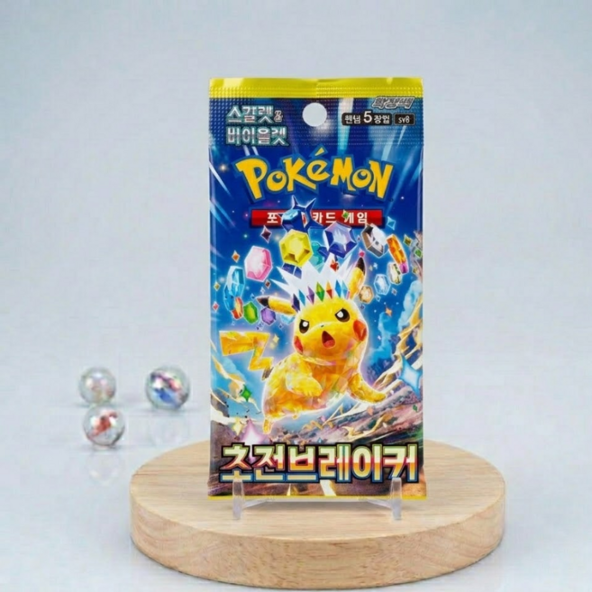 (국내배송) 포켓몬 카드 TCG 스칼렛 & 바이올렛 확장 초전브레이커, 1개, 팩