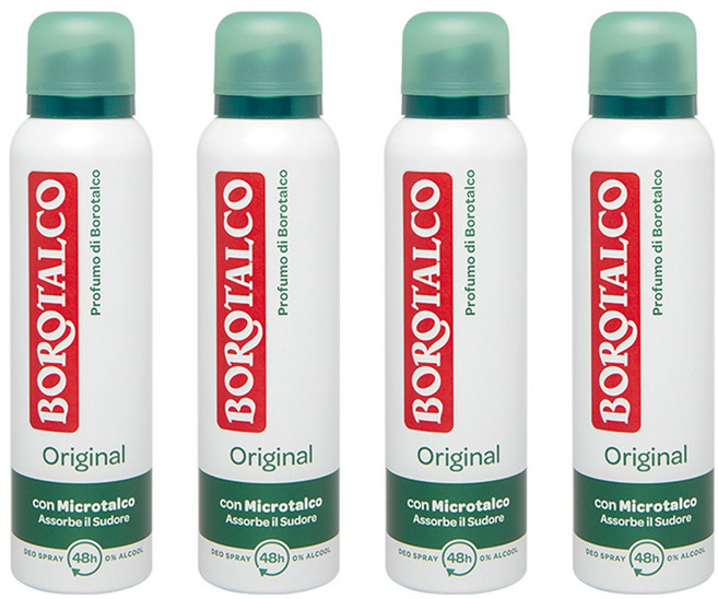 보로탈코 데오 스프레이 오리지널, 150ml, 4개