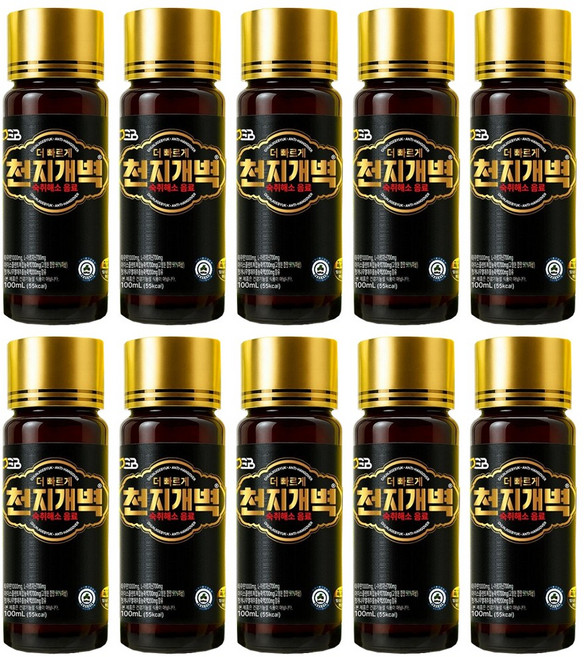 숙취해소 깨어라 천지개벽 100ml, 10개