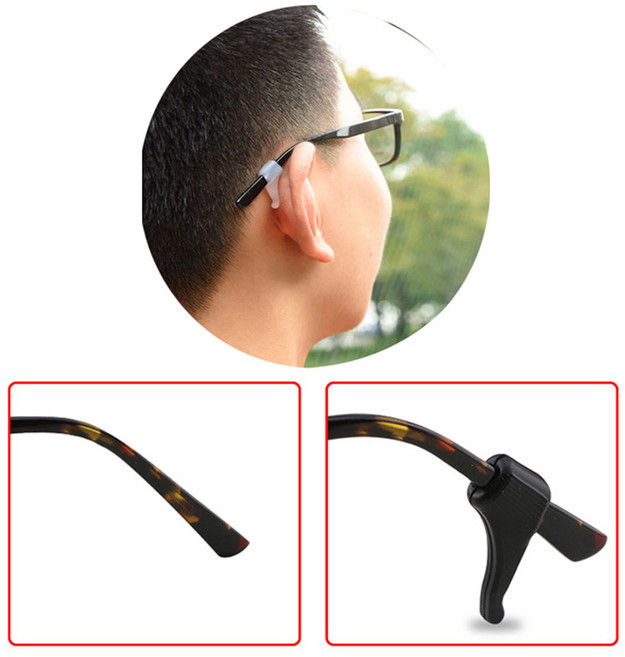 투머치 안경 귀고무 흘러내림 귀아픔 방지 안경고정 소형