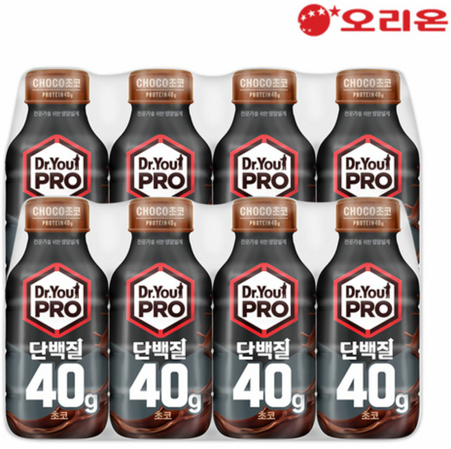 오리온 닥터유프로 단백질드링크 40g 초코, 350ml