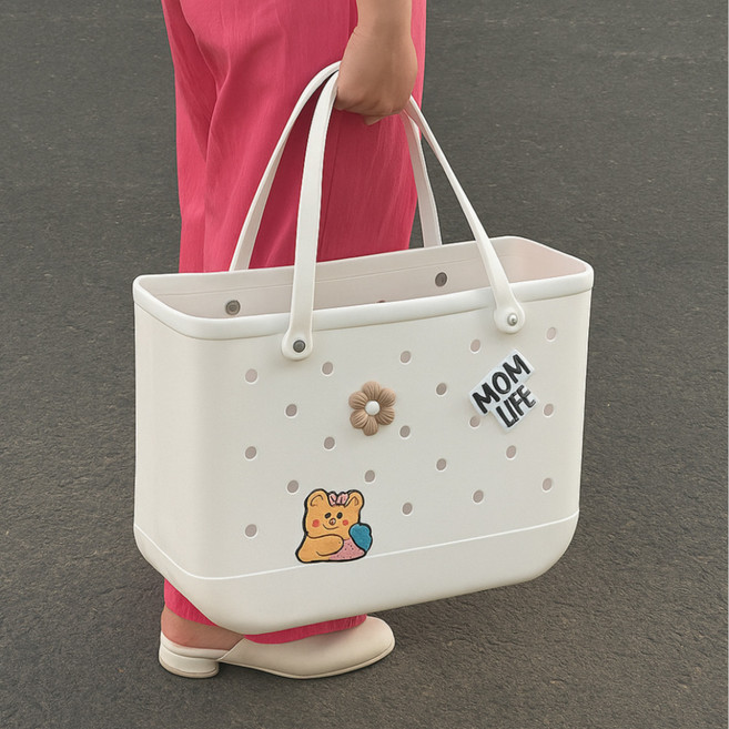 미니코메타 EVA 비치백 물놀이 수영가방 방수 젤리백 대형