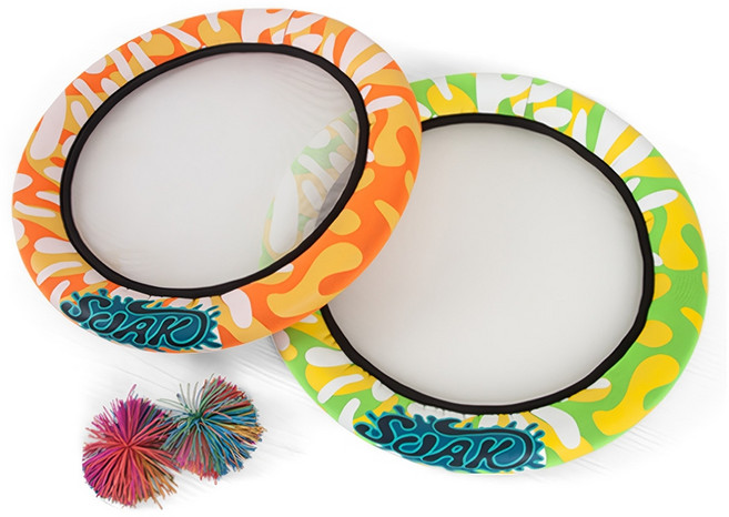 아이워너 캐치볼 원반던지기 플라잉 유아 어린이 공 놀이 세트, 혼합