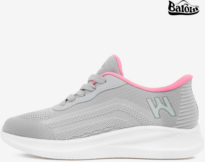 PWX Baroin 바로신고벗는발편한신발 홈트2 런닝화 그레이 남여공용